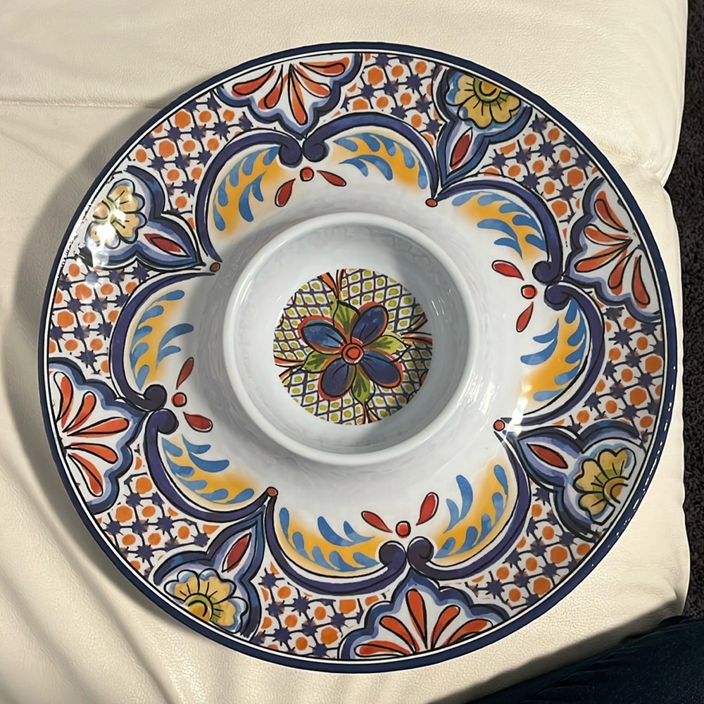 New fiesta chip and dip dishes